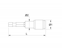 Magnetic bit holder 02