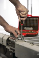 Bit set 113 pieces with colour ring, incl. 2x magnetic bit holder 05