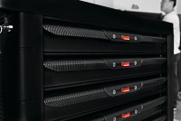 Proliner tool trolley with 6 drawers - black 02