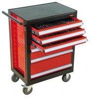 Baseliner tool trolley with 6 drawers 03