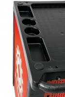 Proliner tool trolley with 5 drawers - red 05