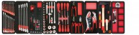 Tool trolley with 126 tools set 02