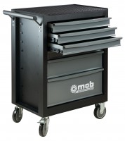 Tool trolley classic 6 drawer furnished with 173 pieces