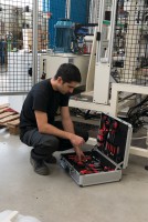 Aluminium case, 128 pieces 03