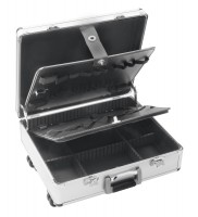 Aluminium trolley case, empty 06