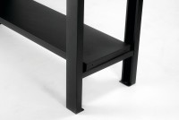 Workbench 2 m with stainless steel plate 02