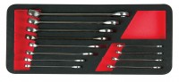 Foam unit of 12 combination wrenches