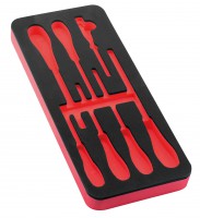 Foam insert unit with screwdrivers