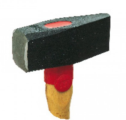 Sledge hammer with a long pein
