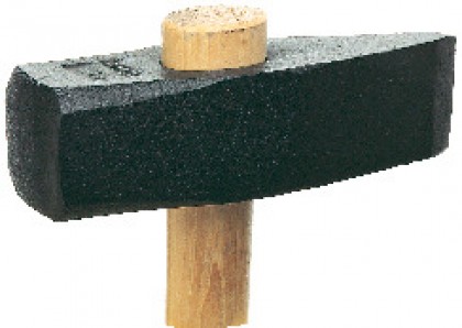 Cold stone sledge hammer