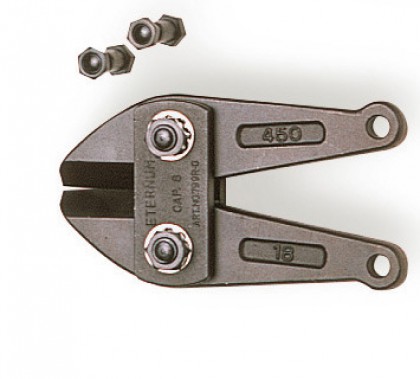 Dupli-replacement jaws for bolt cutter 0518