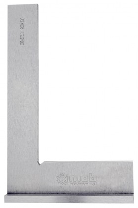 Flanged precision square, class i, 1/50