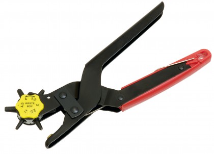 Revolving hole punch, adjustable, 6 settings