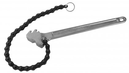 Chain pipe wrench