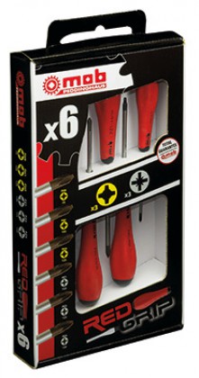 Set of 6 screwdrivers