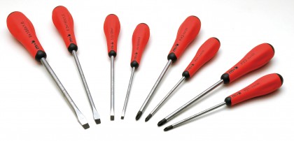 Set of 8 screwdrivers