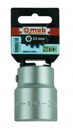 6 sides socket 3/4'' on card