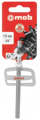 1/4'' sliding handle on card