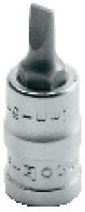 Slotted screwdriver socket 1/2''