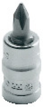Phillips type screwdriver socket 1/4''