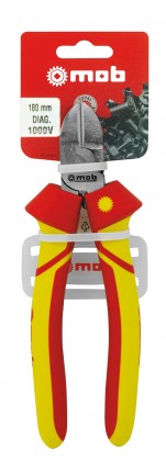 Diagonal cutting nippers, on card