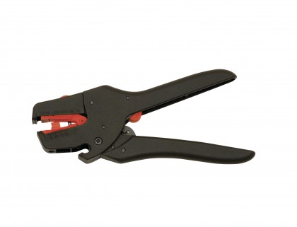 Automatic wire stripper on card