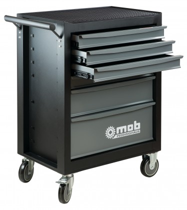 Tool trolley classic 6 drawers furnished with 140 pieces