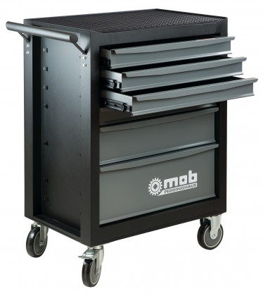 Tool trolley classic 6 drawer furnished with 173 pieces