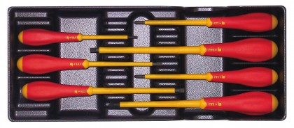 Unit with 7 screwdrivers, vde