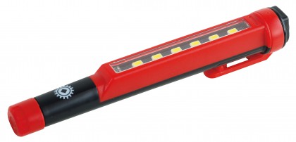 ‘pocket’ inspection lamp with led strip