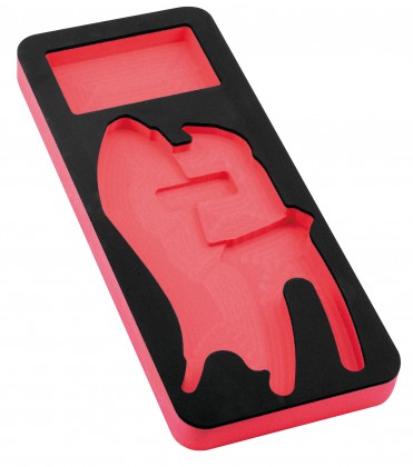 Foam insert unit with 2 pliers