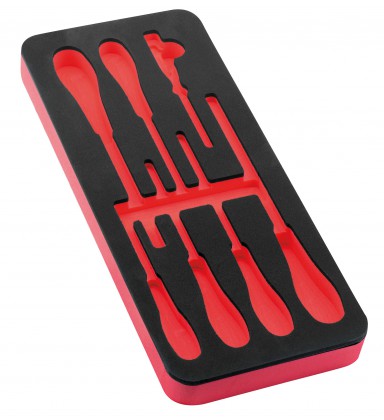 Foam insert unit with screwdrivers