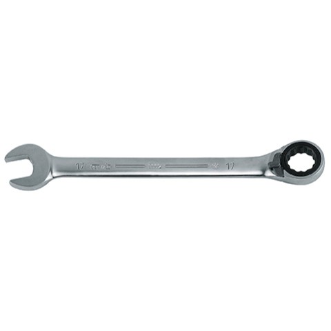 Combination ratcheting spanner