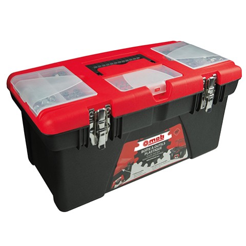 Plastic tool boxes